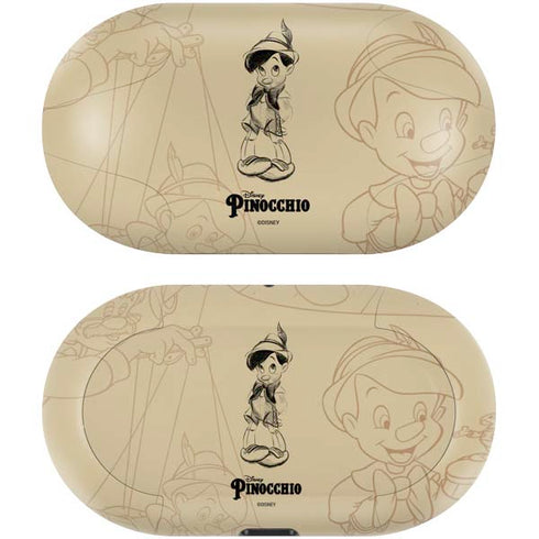 Disney Pinocchio Sketches Portrait Galaxy Buds Skin