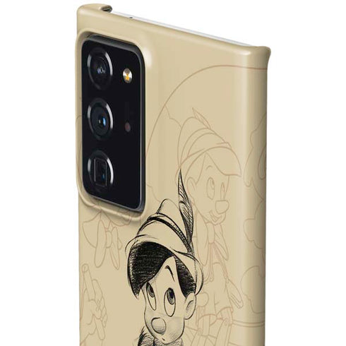 Disney Pinocchio Sketches Portrait Galaxy Note20 Ultra 5G Lite Case