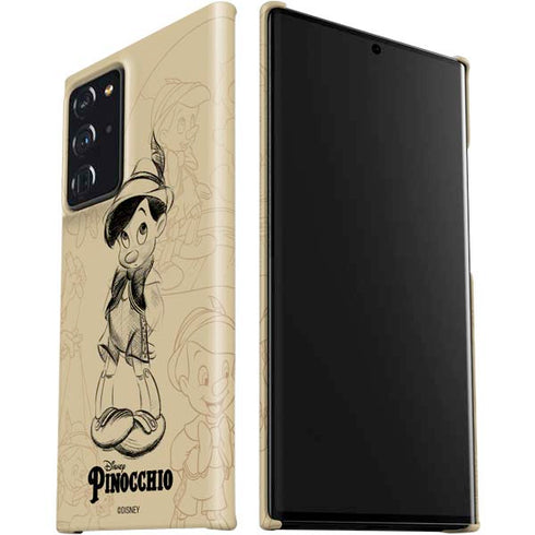 Disney Pinocchio Sketches Portrait Galaxy Note20 Ultra 5G Lite Case