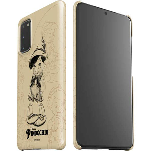 Disney Pinocchio Sketches Portrait Galaxy S20 Lite Case