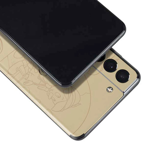 Disney Pinocchio Sketches Portrait Galaxy S21 Plus 5G Skin