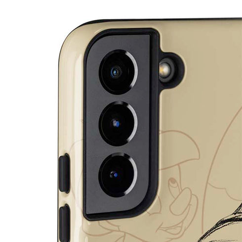 Disney Pinocchio Sketches Portrait Galaxy S22 Plus Pro Case