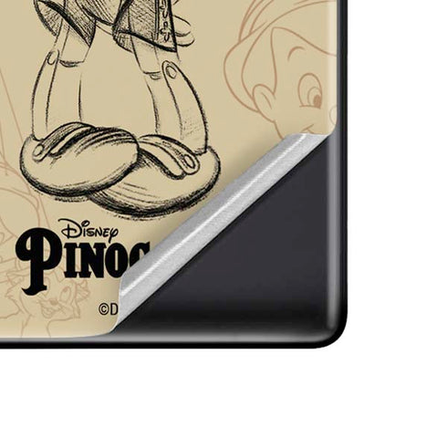 Disney Pinocchio Sketches Portrait Google Pixel 6 Skin