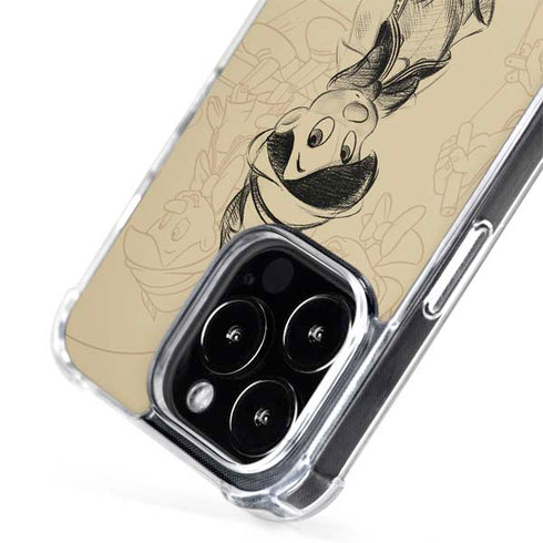 Disney Pinocchio Sketches Portrait iPhone 13 Pro Max MagSafe Case