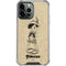Disney Pinocchio Sketches Portrait iPhone 14 Pro Max Clear Case