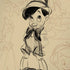 Disney Pinocchio Sketches Portrait iPhone X Pro Case