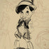 Disney Pinocchio Sketches Portrait iPhone XS Skin