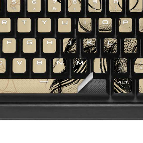 Disney Pinocchio Sketches Portrait K95 RGB PLATINUM Mechanical Gaming Keyboard Skin