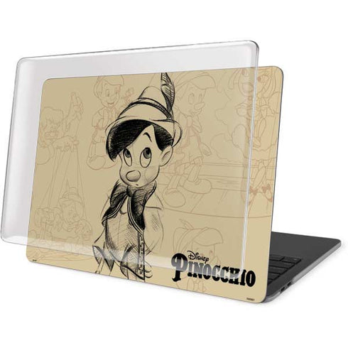 Disney Pinocchio Sketches Portrait MacBook Pro 16in (2019-20) Case plus Skin