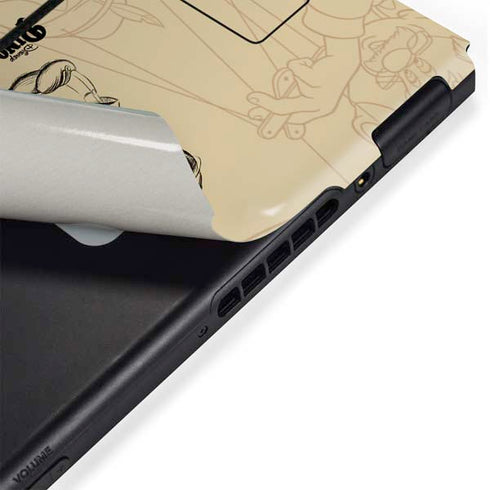 Disney Pinocchio Sketches Portrait Nintendo Switch Bundle Skin