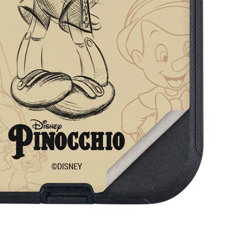 Disney Pinocchio Sketches Portrait Otterbox Defender iPhone Skin