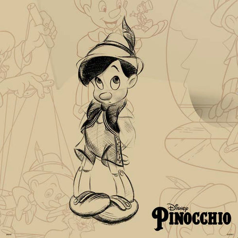 Disney Pinocchio Sketches Portrait PS4 Pro Console Skin