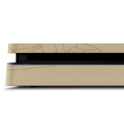 Disney Pinocchio Sketches Portrait PS4 Slim Skin