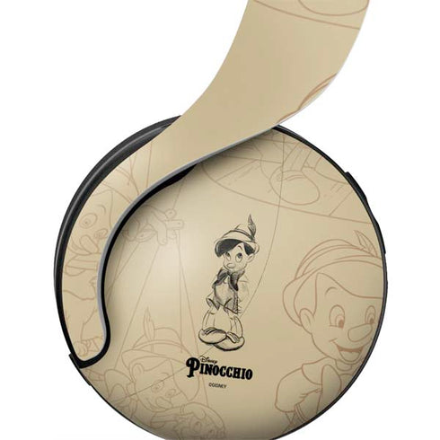 Disney Pinocchio Sketches Portrait PULSE 3D Wireless Headset for PS5 Skin