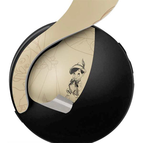 Disney Pinocchio Sketches Portrait PULSE 3D Wireless Headset for PS5 Skin