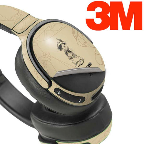 Disney Pinocchio Sketches Portrait Skullcandy Venue Skin