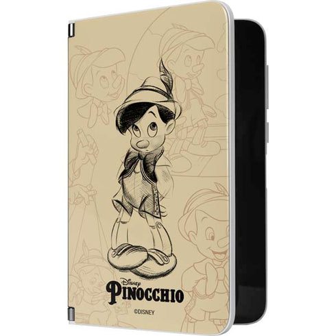 Disney Pinocchio Sketches Portrait Surface Duo Skin