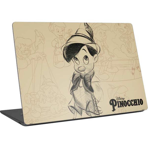 Disney Pinocchio Sketches Portrait Surface Laptop 4 15in Skin