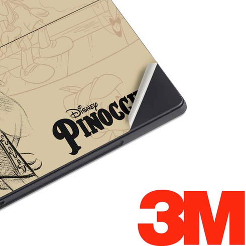 Disney Pinocchio Sketches Portrait Surface Pro 6 Skin