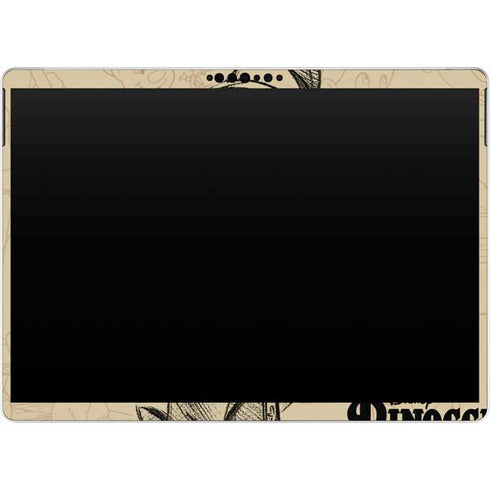 Disney Pinocchio Sketches Portrait Surface Pro 9 Skin