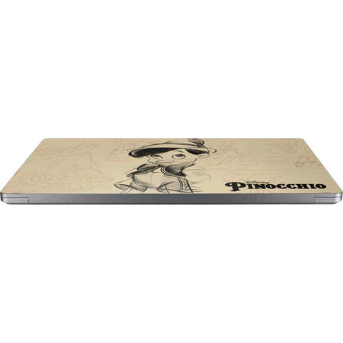 Disney Pinocchio Sketches Portrait Universal Laptop 11in (8.8 x 6.2in) Skin