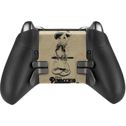 Disney Pinocchio Sketches Portrait Xbox Elite Wireless Controller Series 2 Skin