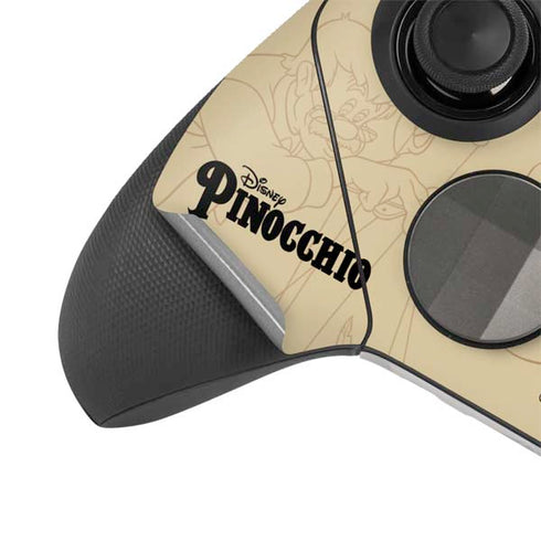 Disney Pinocchio Sketches Portrait Xbox Elite Wireless Controller Series 2 Skin
