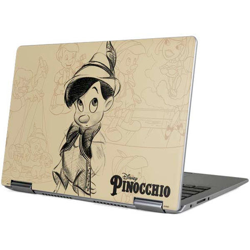 Disney Pinocchio Sketches Portrait Yoga 710 14in Skin