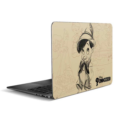 Disney Pinocchio Sketches Portrait Zenbook UX305FA 13.3in Skin