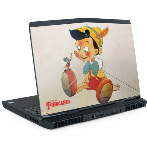Disney Pinocchio Vintage Portrait Dell Alienware Skin