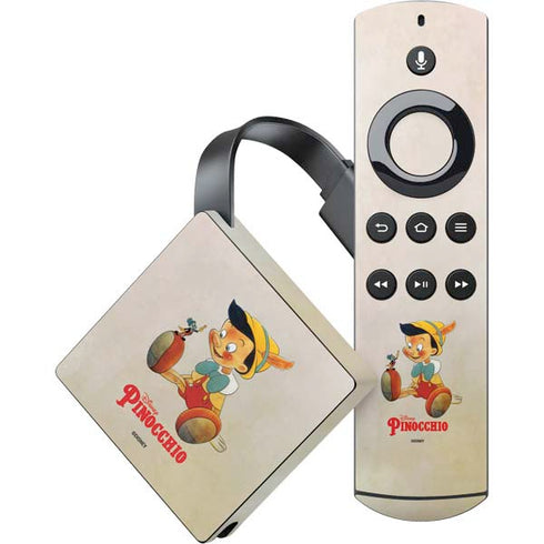 Disney Pinocchio Vintage Portrait Amazon Fire TV Skin