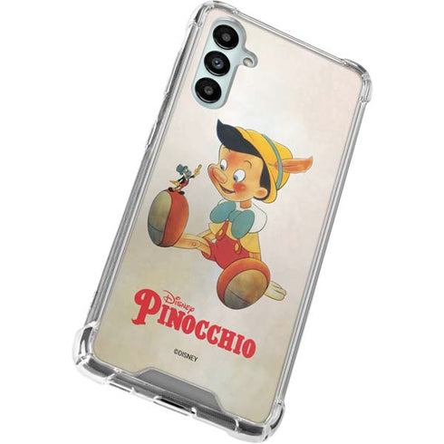 Disney Pinocchio Vintage Portrait Galaxy A14 5G Clear Case