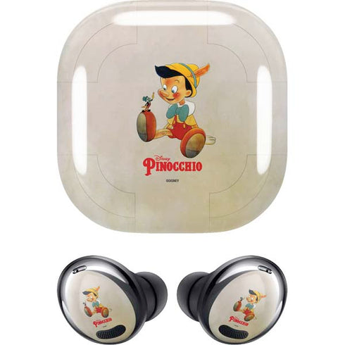 Disney Pinocchio Vintage Portrait Galaxy Buds Pro Skin