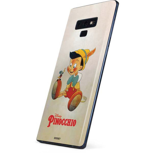 Disney Pinocchio Vintage Portrait Galaxy Note 9 Skin