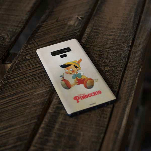 Disney Pinocchio Vintage Portrait Galaxy Note 9 Skin