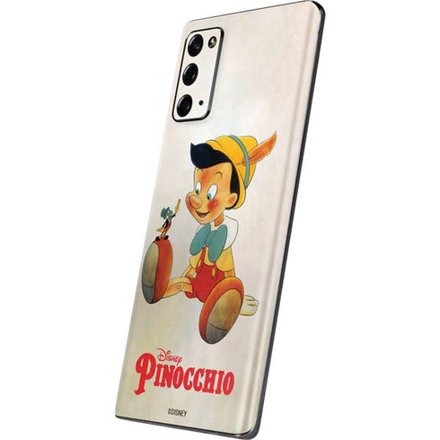 Disney Pinocchio Vintage Portrait Galaxy Note20 5G Skin