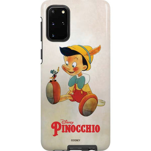 Disney Pinocchio Vintage Portrait Galaxy S20 Plus Pro Case