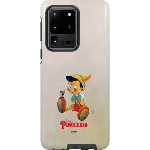 Disney Pinocchio Vintage Portrait Galaxy S20 Ultra 5G Pro Case