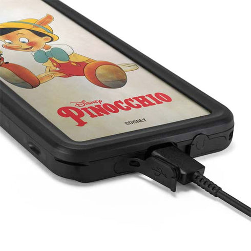 Disney Pinocchio Vintage Portrait Galaxy S20 Waterproof Case