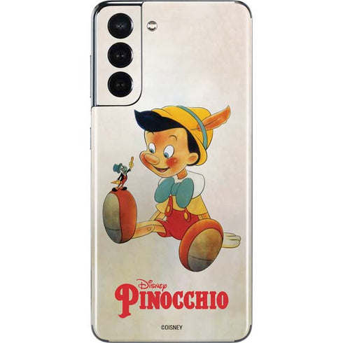 Disney Pinocchio Vintage Portrait Galaxy S21 5G Skin