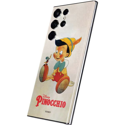 Disney Pinocchio Vintage Portrait Galaxy S22 Ultra Skin