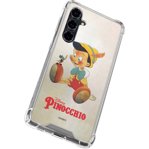 Disney Pinocchio Vintage Portrait Galaxy S23 FE Clear Case
