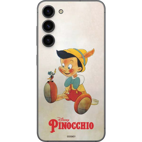 Disney Pinocchio Vintage Portrait Galaxy S23 Plus Skin