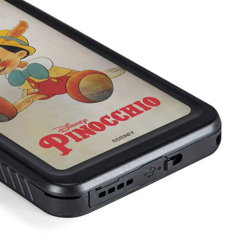 Disney Pinocchio Vintage Portrait Galaxy S23 Plus Waterproof Case