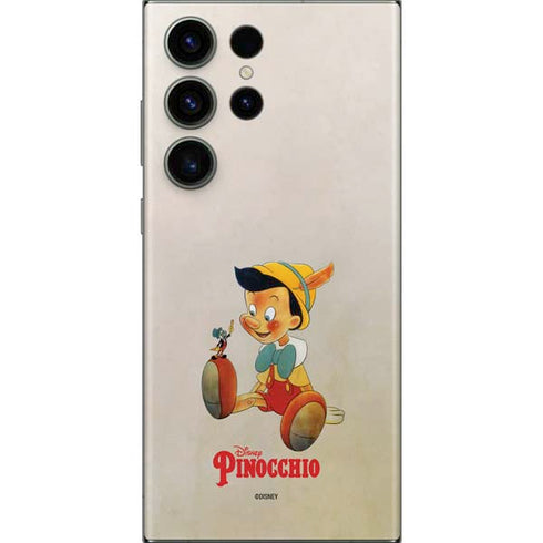 Disney Pinocchio Vintage Portrait Galaxy S23 Ultra Skin