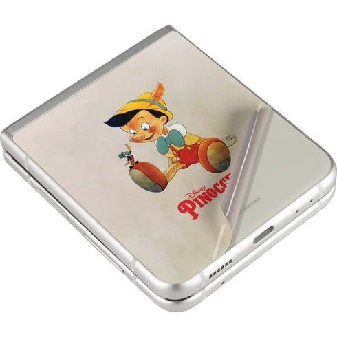 Disney Pinocchio Vintage Portrait Galaxy Z Flip3 5G Skin