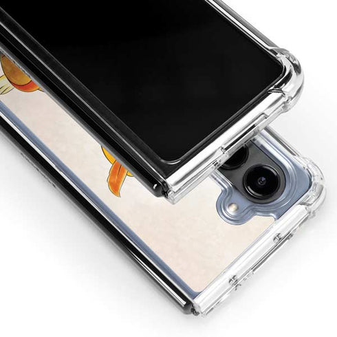 Disney Pinocchio Vintage Portrait Galaxy Z Fold5 5G Clear Case
