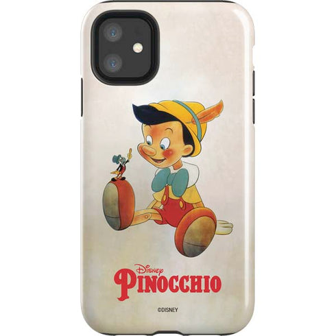 Disney Pinocchio Vintage Portrait iPhone 11 Impact Case