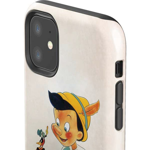 Disney Pinocchio Vintage Portrait iPhone 11 Impact Case