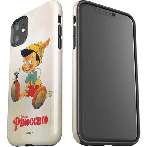 Disney Pinocchio Vintage Portrait iPhone 11 Impact Case